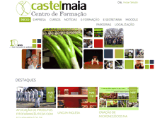 Tablet Screenshot of castelmaia.com